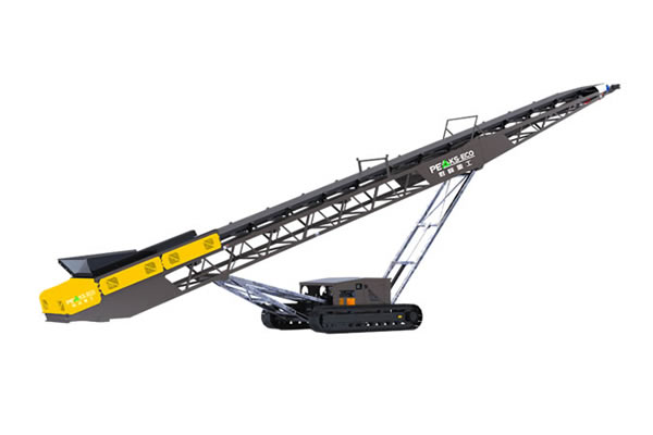 Convoyeur radial d'empilage